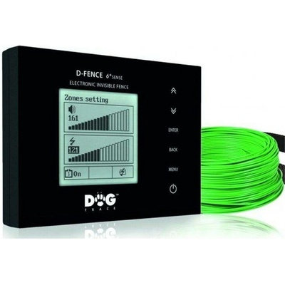 Dogtrace d-fence 2002 - černý - elektronický ohradník, neviditelný plot pro psy