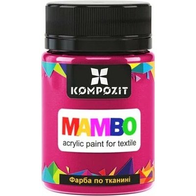 Mambo farba na textil a kožu 50 ml 9 bordová