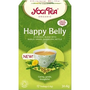 YOGI TEA HAPPY BELLY Lehké brucho BIO 17 x 1,8 g