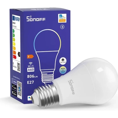 Sonoff B02-BL-A60 WiFi stmievateľná LED žiarovka