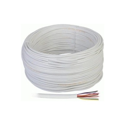 Cabletech KAB0554 telefónny / alarm YTDY 10 x 0,5mm - okrúhly, 100m, bílý