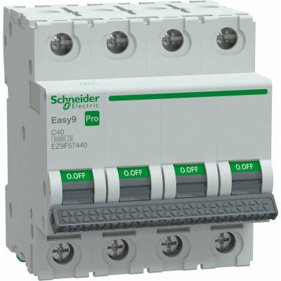 Schneider Electric C 40A 4P Easy9 Pro EZ9F57440