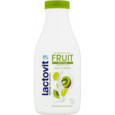 Lactovit fruit sprchový gél kiwi hrozno 500 ml