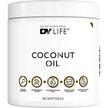 Dorian Yates Nutrition DY Life Coconut Oil 1000 mg [60 Гел капсули]