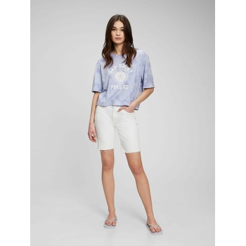 GAP Тениска easy batika с лого GAP GAP | Sin | ЖЕНИ | XXL