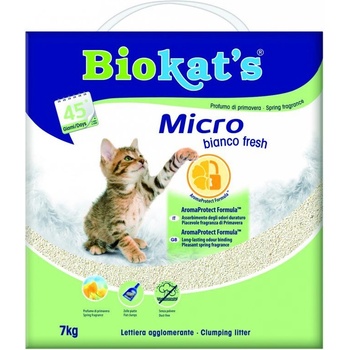 Biokat's Biokat’s Micro Bianco Fresh постелка 7 кг