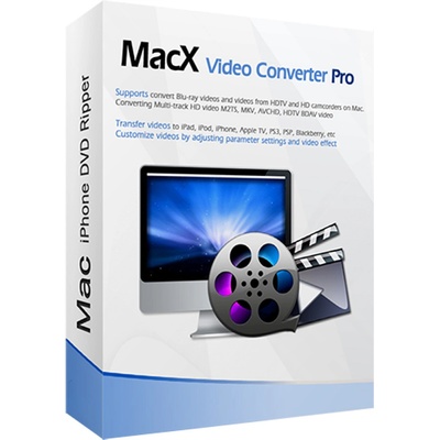MacX Video Converter Pro 1 zariadenie Lifetime Mac Elektronická licencia MXVCP-1DLT