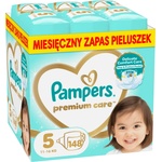 Pampers Бебешки пелени Pampers Premium Care - Monthly Pack, размер 5, 148 броя (1100017310) - ozone