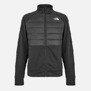 The North Face Mens Reaxion Hybrid Full-Zip Fleece - TNF Black