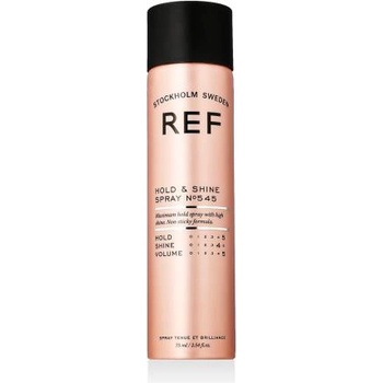 REF Hold & Shine Spray N°545 лак за коса със силна фиксация и блясък 75 ml унисекс
