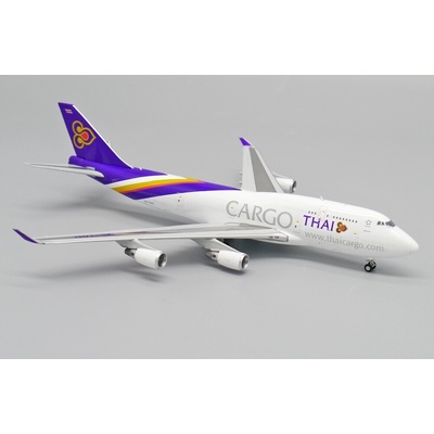 JC Wings B747-4D7BCF Thai Airways International 2010s Cargo Colors Named Chaiprakarn 1:400