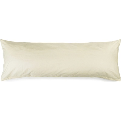 4Home povlak na Relaxační polštář Náhradní manžel smetanová 50x150