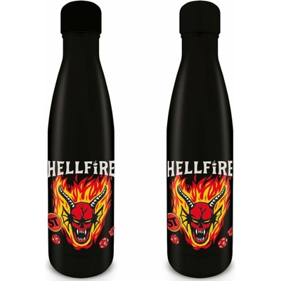 Stranger Things termoska 540 ml čierna