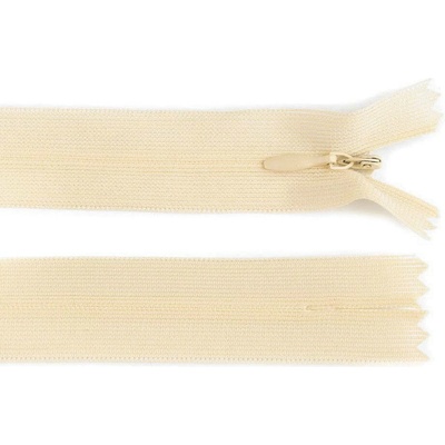 Stoklasa Spirálový zip skrytý No 3 délka 35 cm dederon Balení: 1 ks, Varianta: 306 béžová nejsv. 306 béžová nejsv.