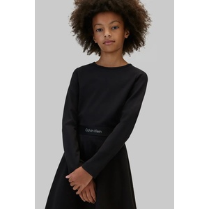 Calvin Klein Jeans разкроена рокля с вискоза (LVCKTJF14G.104.116.9BY2)