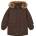 Minymo Детско зимно яке Minymo Kid's Snow Jacket with Fur Winter jacket - Bracken - размер 98 (EU) (703-5916-0112)
