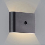 Brilliant - LED външно стенен осветител XINO LED/3W/5V IP44 с сензор (BI0112)