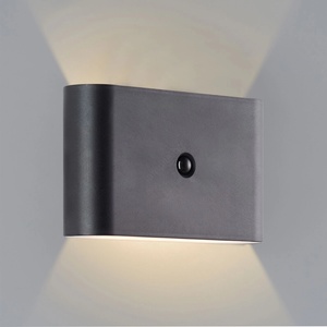 Brilliant - LED външно стенен осветител XINO LED/3W/5V IP44 с сензор (BI0112)