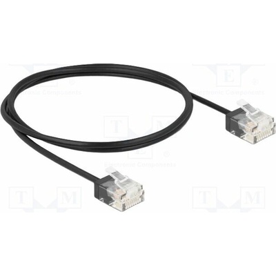 Delock 80371 Patch U/UTP Cat 6 RJ45 vidlice z obou stran 1m