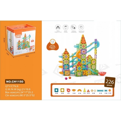 JOKO guličková dráha 226 ks + Loptičky