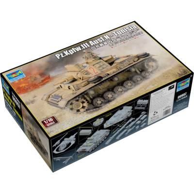 Trumpeter Pz.Kpfw.III Ausf.N Tunisia 1/16