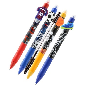 Авт. химикалка с гума Junior FreeStyle 0.5mm Син (1601023-06-CF2405-240008)