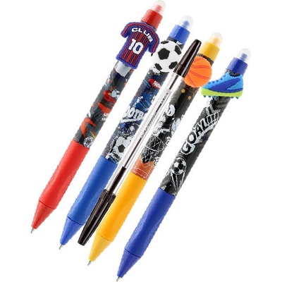 Авт. химикалка с гума Junior FreeStyle 0.5mm Син (1601023-06-CF2405-240008)