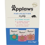 Applaws Fish Selection Консерва за котки, рибен избор в желе 6 x 70 г