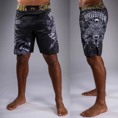 Venum - Боксова Екипировка | Официален Вносител за България Шорти Venum Wolf Atak Fightshorts - Black/Grey - L