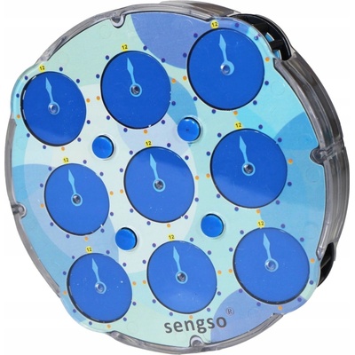 SengSo 4x4 magnetické hodiny modré