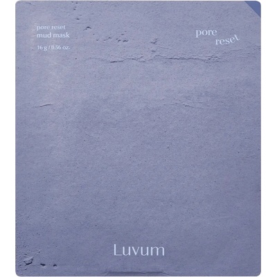 LUVUM Pore Reset Mud Mask Bahenná maska na zúženie pórov tváre 16 g 1 ks