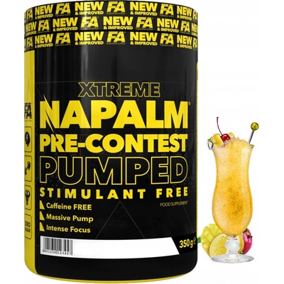 Fitness Authority Xtreme Napalm Pre-Contest Pumped Stimulant Free 350 g