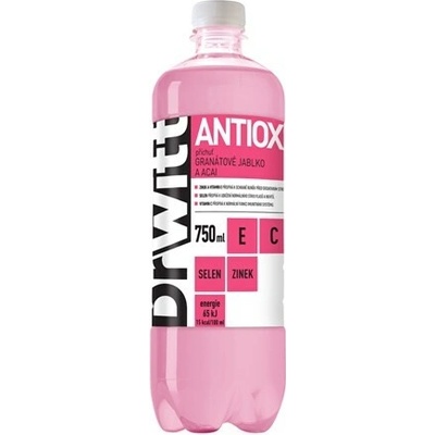 DrWitt Antiox vitaminová voda 12 x 750 ml