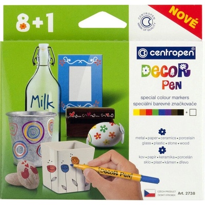 Centropen 2738 Decor Pen 8+1