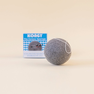 Kongy Konjaková houbička bambusové uhlí – Zboží Dáma