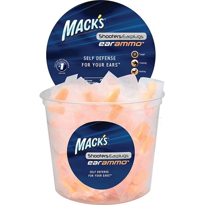 Mack's Ear Ammo štupe do uší 100 párov