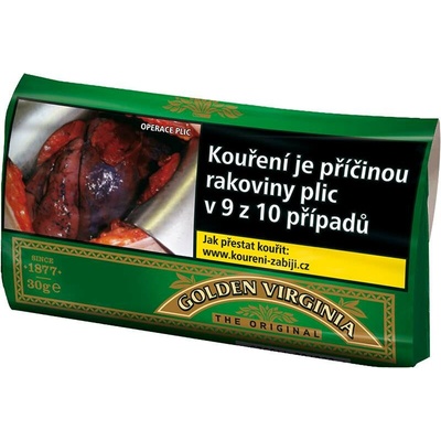 Golden Virginia tabák cigaretový 30 g – Zbozi.Blesk.cz