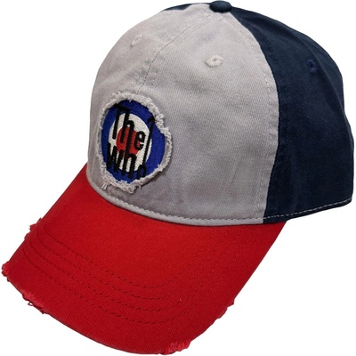 The Who Target Logo Tricolor Шапка с козирка Grey, Navy Blue & Red UNI (WHOCAP02GNR)