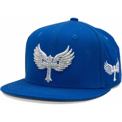 Reflection Luxury Shine Loud Snapback Royal Blue / White