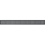 Alcadrain Капак за сифон за душ Alca Pure Black 115 см, матово черен (PURE-1150BLACK)