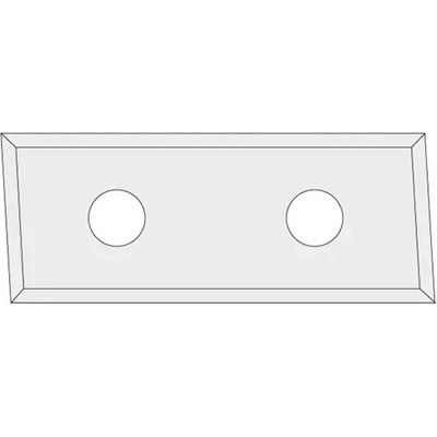 IGM N017 Žiletka tvrdokovová Z4 zkosená 3° - 48,3x12x1,5 LaminoMDF
