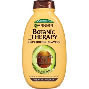 Garnier Botanic Therapy Avocado Oil & Shea Butter Shampoo Шампоан за суха и къдрава коса 250 ml