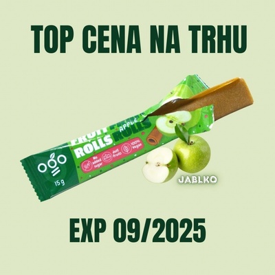 OGO Ovocná rolka jablko 15 g – Sleviste.cz