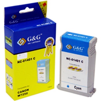 Compatible ГЛАВА ЗА CANON W7250 - Cyan - OUTLET - BCI1401C (BCI-1401C) - CF7569A001AA - G&G