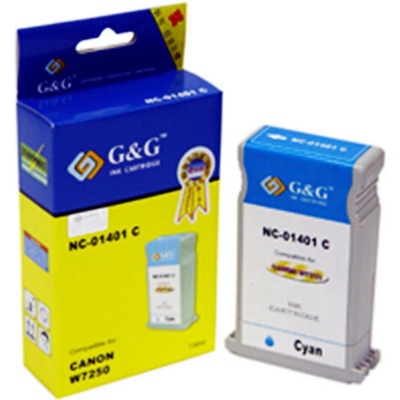 Compatible ГЛАВА ЗА CANON W7250 - Cyan - OUTLET - BCI1401C (BCI-1401C) - CF7569A001AA - G&G