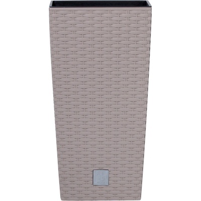 Prosperplast Kvetináč s vkladom Rato Square 20 cm mocca