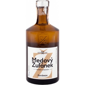 Žufánek Medový likér 35% 0,5 l (čistá fľaša)
