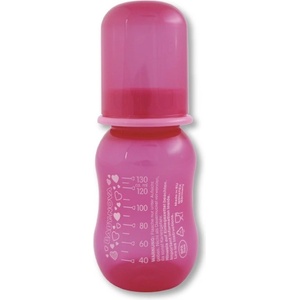 Baby-Nova Пластмасово шише Baby Nova - 130 ml, розово (40105) - ozone
