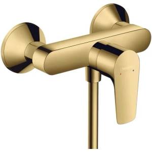 Hansgrohe Едноръкохватков смесител за душ Hansgrohe Talis E, златист гланц (71760990)