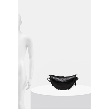 By Far Кожена чанта By Far Gib в черно MWBSB012LL002BK001PL (MWBSB012LL002BK001PL)